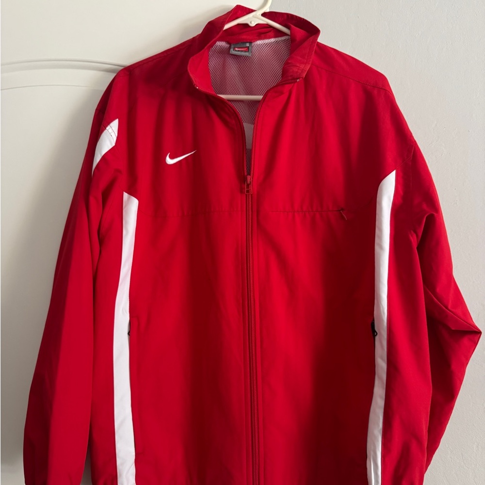 Nike Red Windbreaker